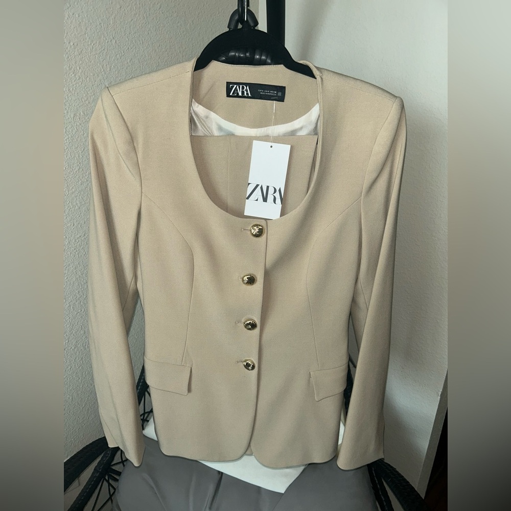 Zara Cream Suit